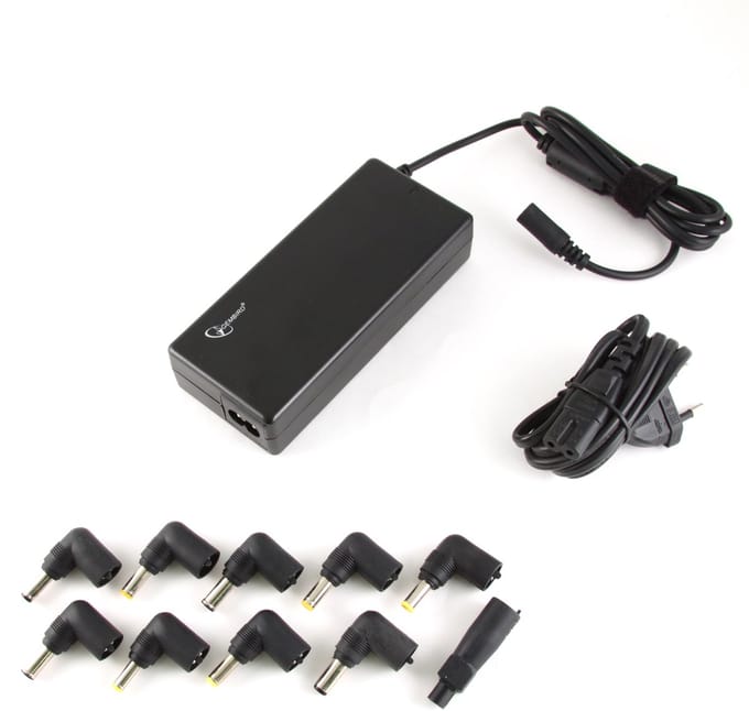Universele notebookadapter, 90 W