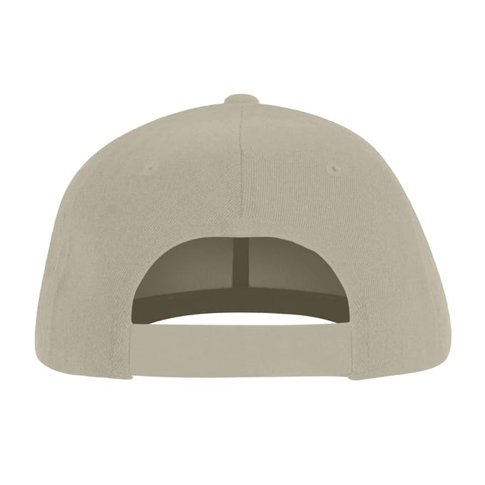 AC/DC Baseballcap met logo voor volwassenen (Zand)