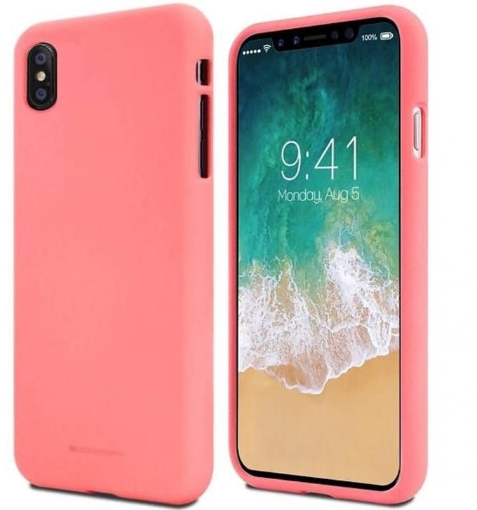 Mercury Soft Serie - Bootbeschermhoes - iPhone 13 Pro Max - Rood - Elegant Design