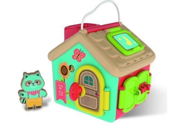 Clementoni - Montessori - Ma maison d'activités - Maison et personnage
