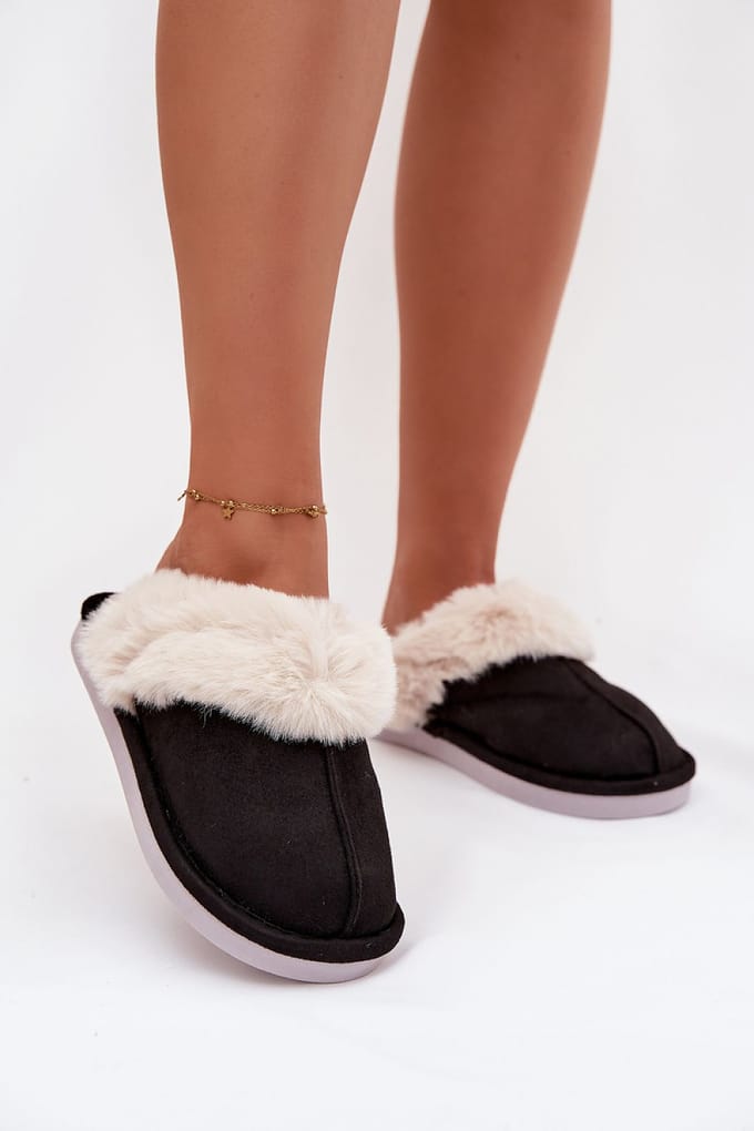 Soft Haven Slippers - Schwarz / 38/39