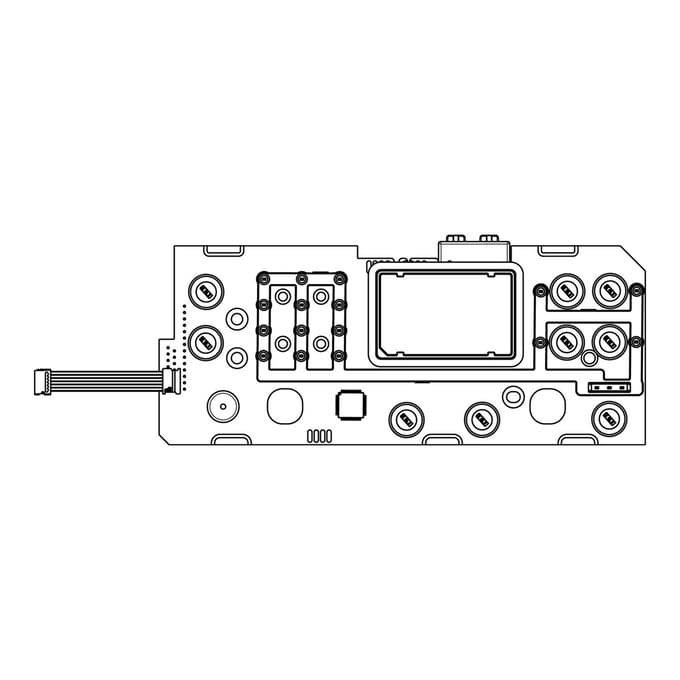 AEG gebruikersinterface-bord, set, TC4,TIR,Saffron,WD 8588076952924