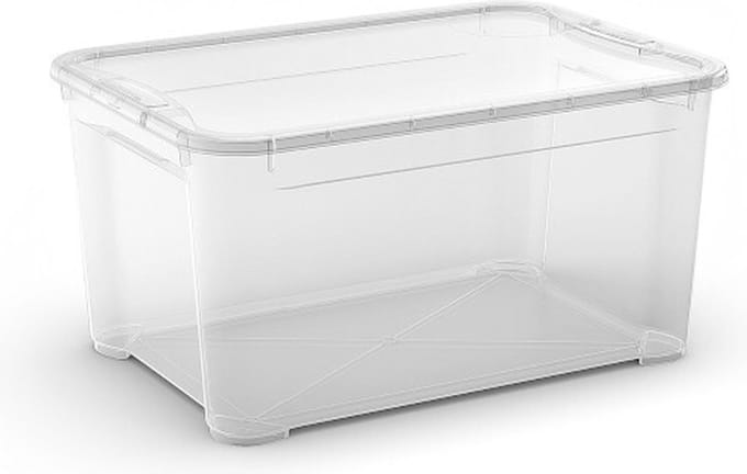 T-box Opbergbox L 47l Transparant - 55,5x39xh28,5cm