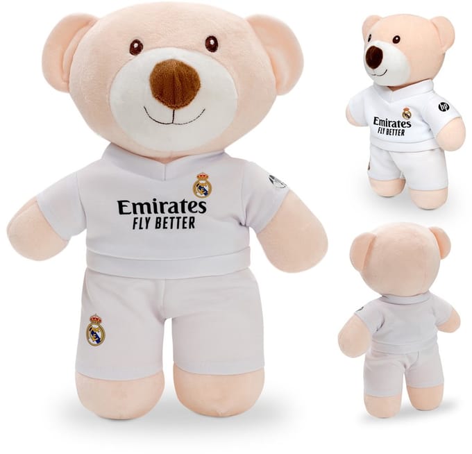 REAL MADRID™ Zachte knuffel roze baby speelgoed