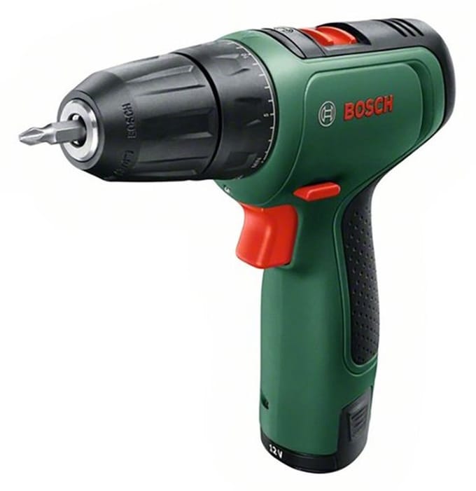 Bosch EasyDrill 1200 - Accuschroefboormachine - Met 12V accu, en oplader