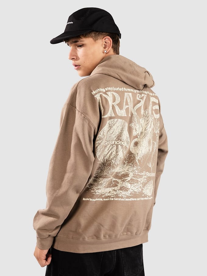 Dravus Rooted Hoodie bruin