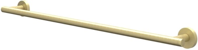 IVY Wandhanddoekrek - 60 cm - Enkel - Geborsteld Mat Goud PVD