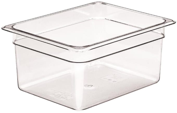 Camwear Gastronormbak helder transparant 1/2 x 150 mm polycarbonaat - Per stuk
