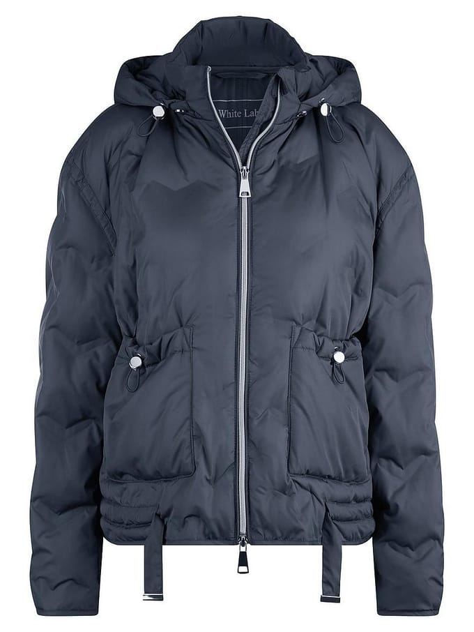 Gewatteerde jas Van White Label blauw