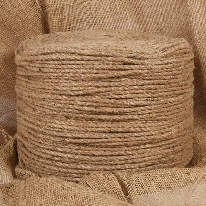 vidaXL - Jute - touw - 500 - m - – - 4 - mm