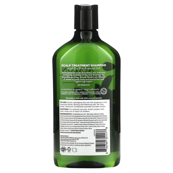 Avalon Organics Tea Tree Scalp Treatment Shampoo irritatie