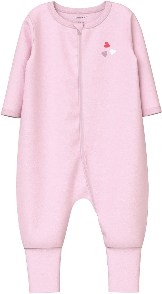 NAME IT - NBFNIGHTSUIT 2P ZIP FF CAR. HEART NOOS - Baby - Pyjamas