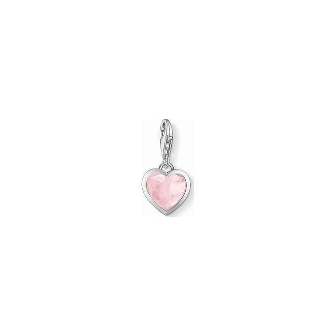 Thomas Sabo Charm Club Pink Heart Hanger 1361-034-9