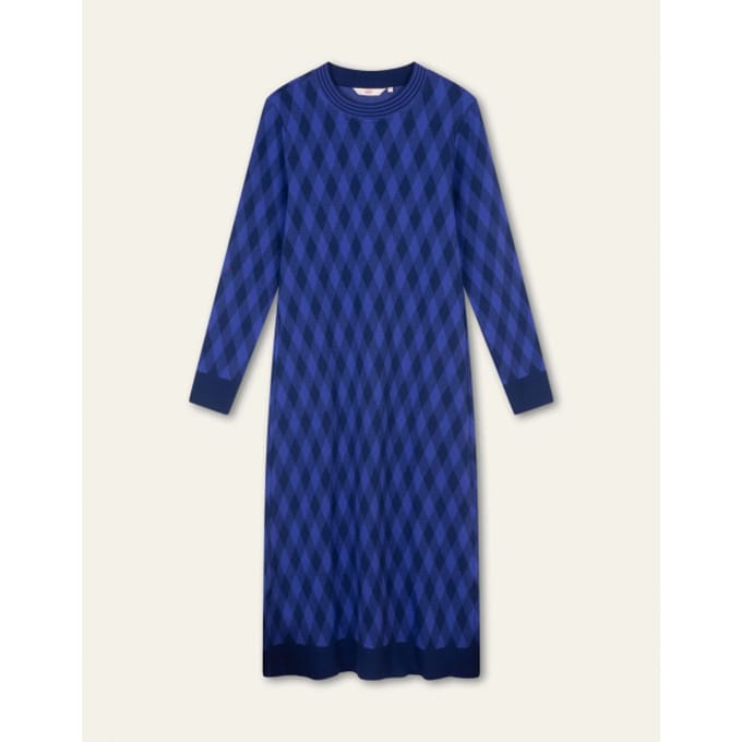 Oilily Dazzling Jurk- maatM Porcelain Blauw