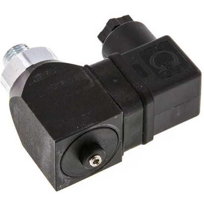 0.3 tot 2bar SPDT Staal Drukschakelaar G1/4'' 250VAC DIN-A Connector - PSL-E-N-0P3-2-OC-TA