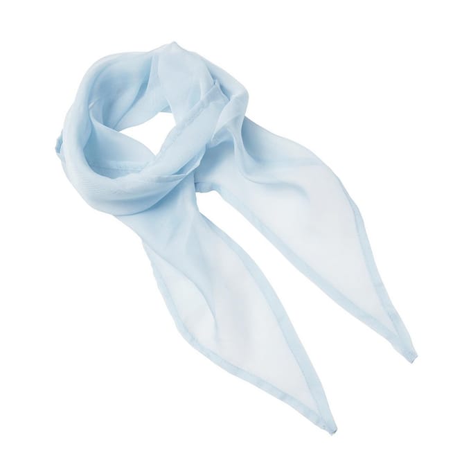 Premier Dames/Dames Chiffon Sjaal (Lichtblauw)
