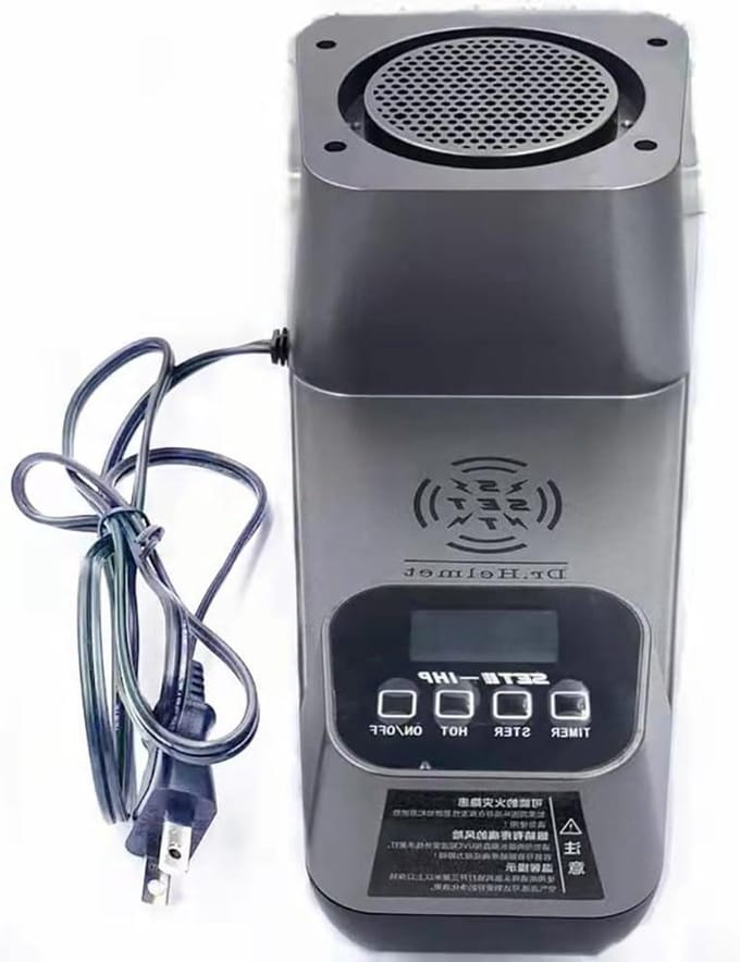 Motorhelm Droger - Luchtreiniger Sterilisator - Kleding Drogen - Intelligente Temperatuurregeling - 40x30x20cm - Wit