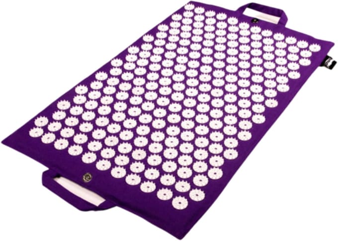 YogaStyles Spijkermat / Acupressuur Mat Paars