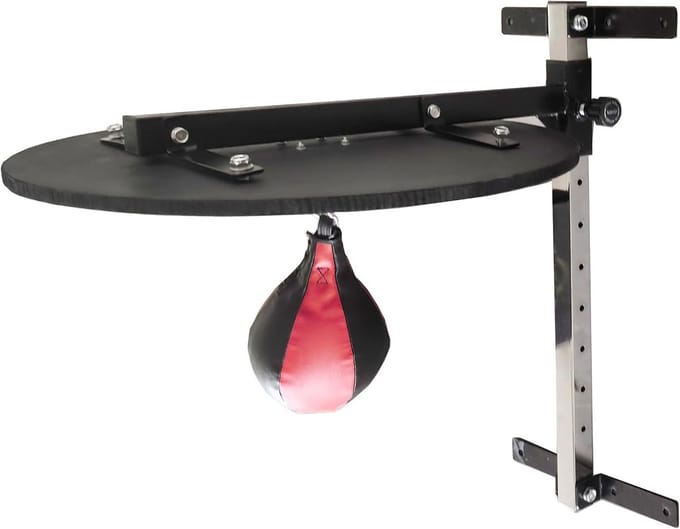 In hoogte verstelbare Speedball voor Boksen | Wandmontage Bokszak voor Reactietraining
