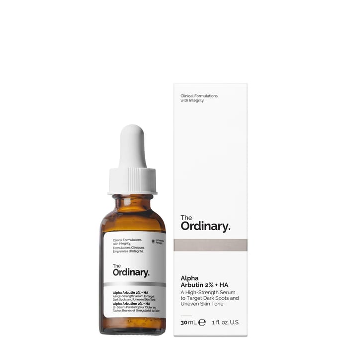 [the ordinary.] (oy) Alpha Arbutin 2% + HA 30ml / (cu) white