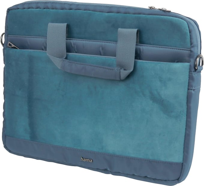 HAMA Laptoptas Velvet 41,1 cm (16,2"), Toploader, Petrol