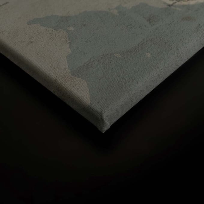 Canvas DD125006 Weltkarte A. S. Création