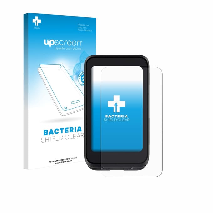 upscreen - Screenprotector voor iGPSPORT BiNavi Air - Folie Beschermfolie transparant antibacterieel