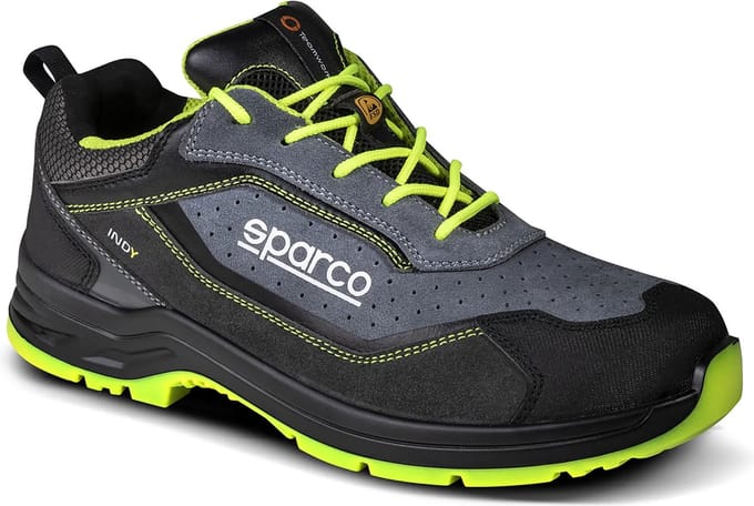 Sparco Werkschoenen S1PS - Indy Texas - Grijs/Geel — grey — 47