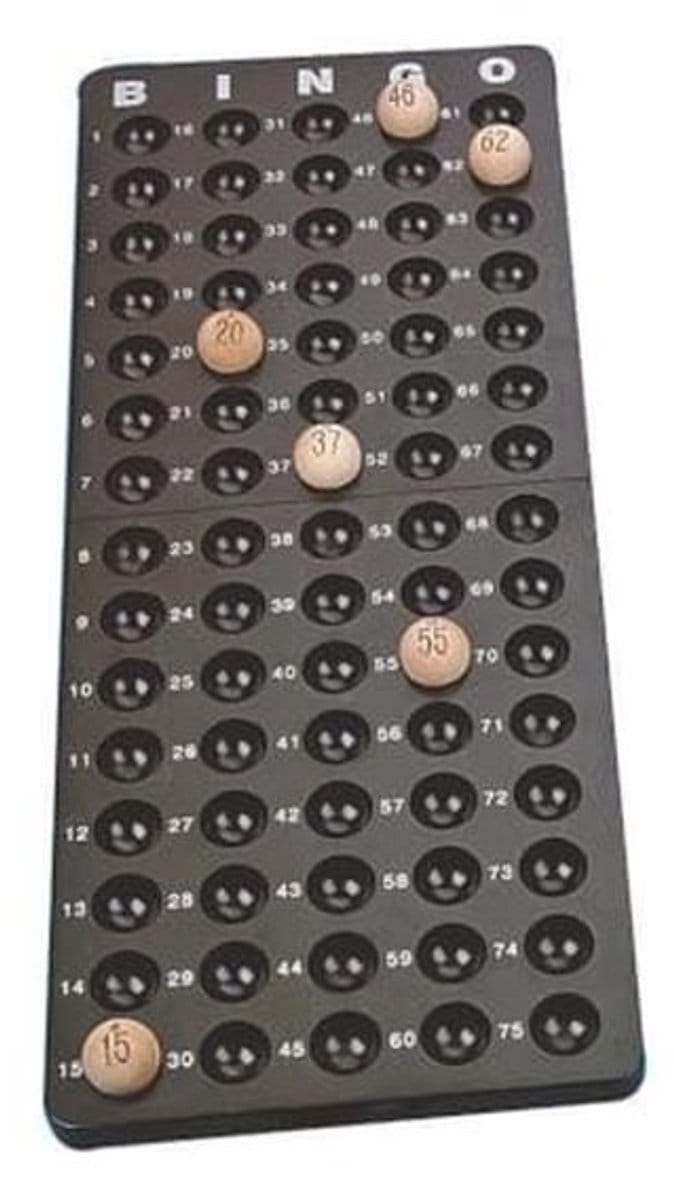 Bingo Master Bord voor Bingospel