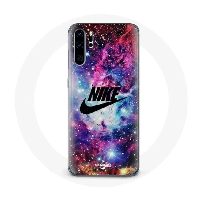 Coque pour Huawei P30 Nike Logo Espace Coloré
