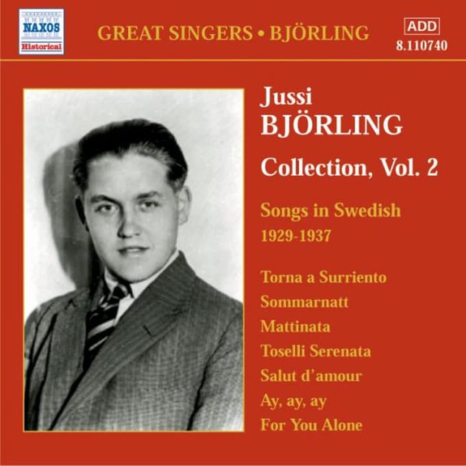 Collection Vol.2:Songs In Swedish - Bjorling-jussi