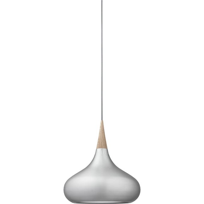 FRITZ HANSEN Orient P3 hanglamp aluminium/eiken Ø 50 cm