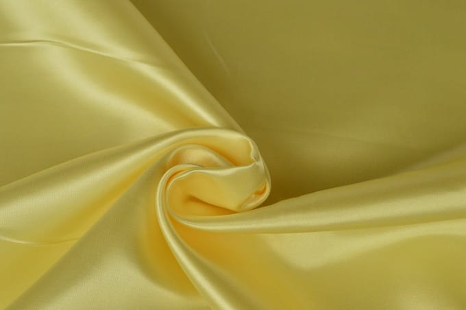 Satijn stof Effen - Beige - 1 meter - Per meter