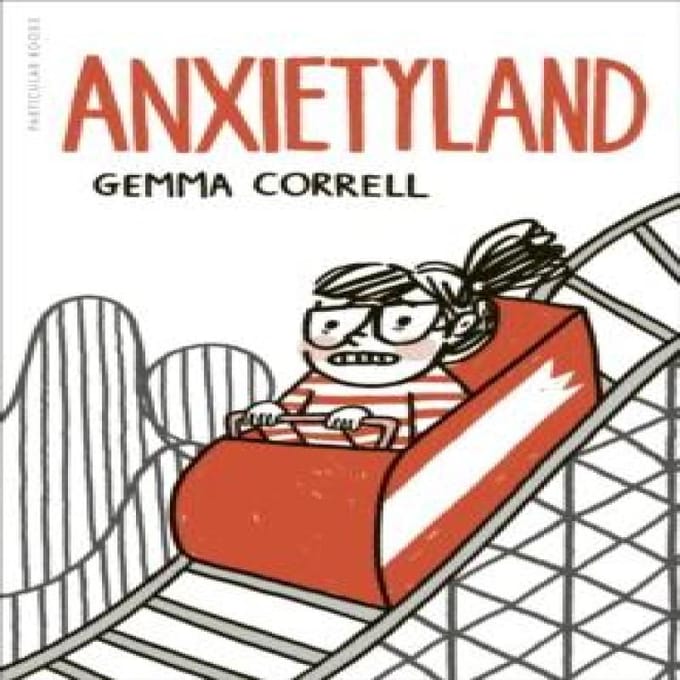 Anxietyland door Gemma Correll Hardback Boek 9780241572894