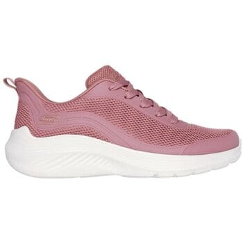 Skechers Bobs Sport Squad Vegan dames sneakers roze