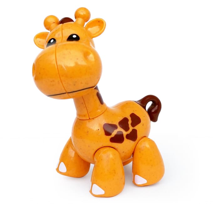 Tolo speelgoed BIO First Friends Giraffe - educatief duurzaam speelgoed.