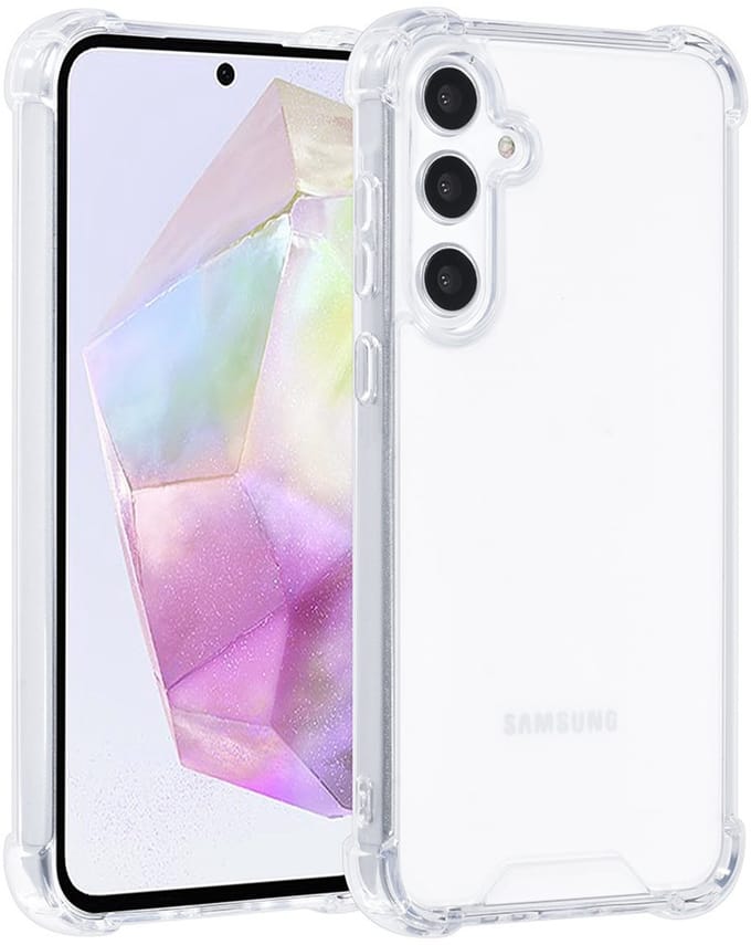 UNIQ Accessory Galaxy A35 Backcover hoesje - Transparant - Antishock