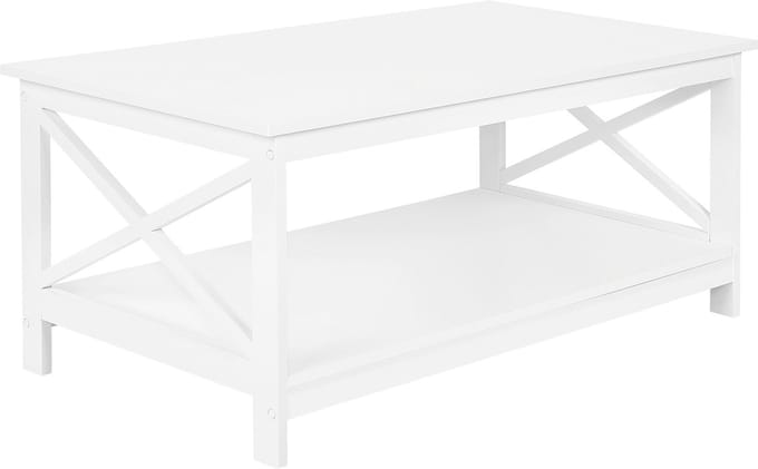 FOSTER - Salontafel - Wit - MDF