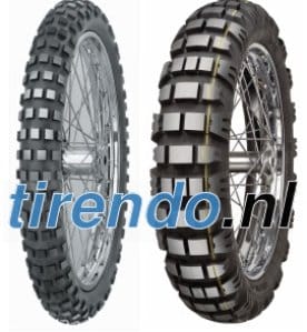 Mitas E-09 ( 110/80-19 TL 59R M+S keurmerk, Rubbermengsel Dakar, Voorwiel, gelb )