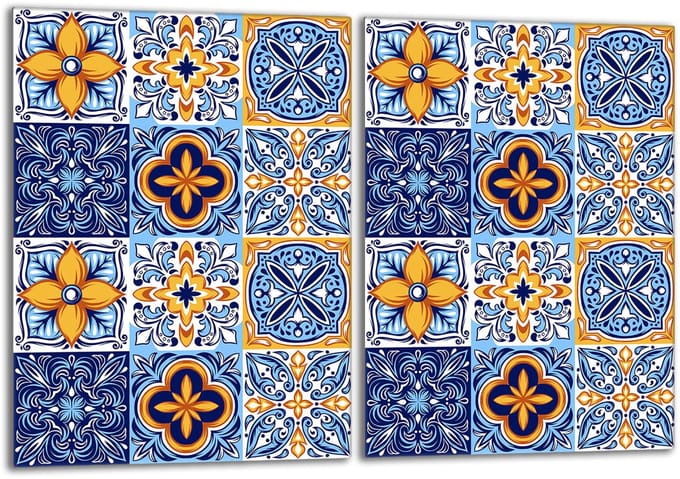 TMK ArtDeko - Mozaïek Snijplank - Glas - 40x52cm