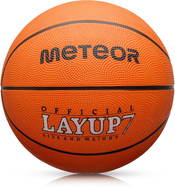 Meteor Layup 7 - Basketbal - voor professioneel gebruik - Sportuitrusting - Oranje