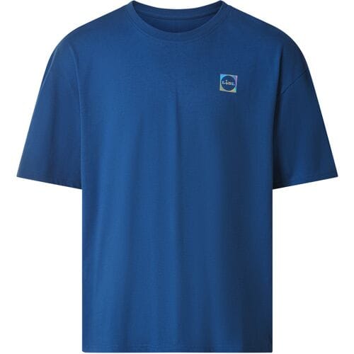 Lidl heren T-shirt (Blauw, M (48/50))