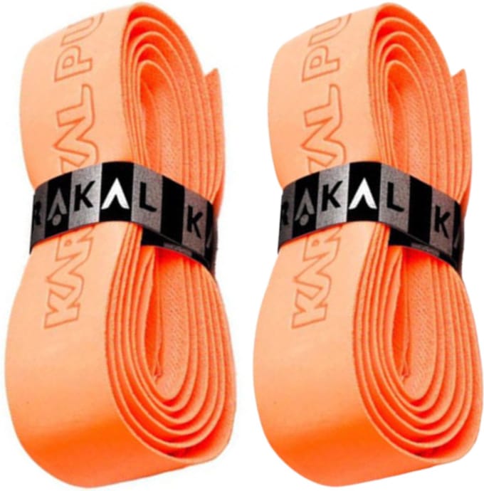 Karakal PU Super Basisgrip Duo Pack Squashgrip Kleur : Oranje
