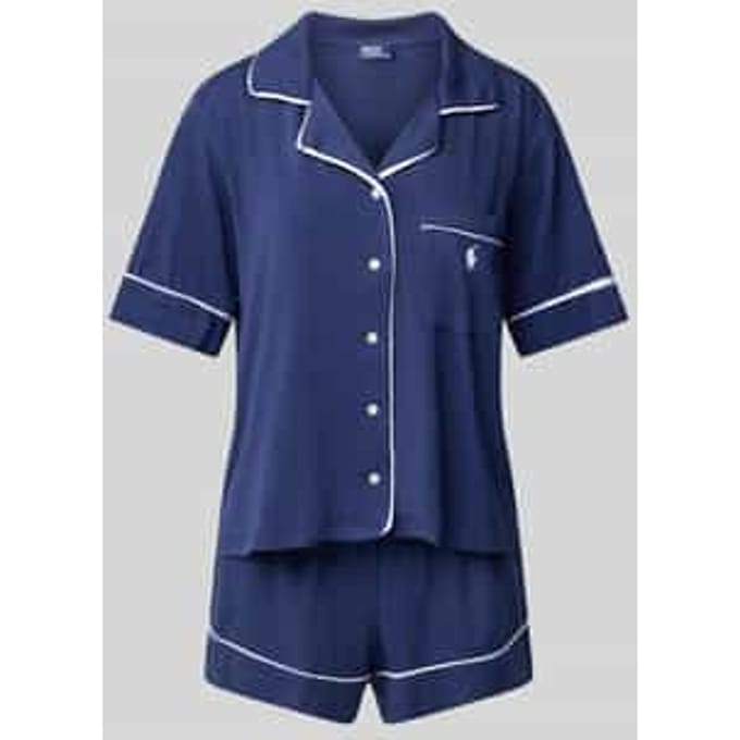 Pyjama met logostitchings, model 'POLO ESSENTIALS'