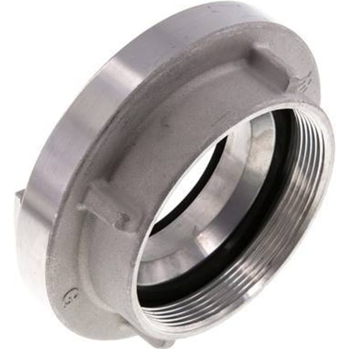 75-B (89 mm) Gesmeed Aluminium Storz-koppeling G 3'' Binnendraad