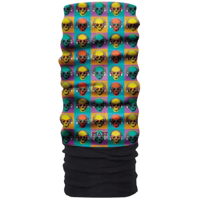 Tour de cou in microfibre polartec MATT DJ Skulls