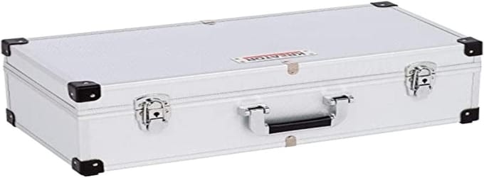 Aluminium koffer voor 80 cd's