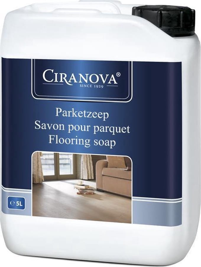 Ciranova Parketzeep - 5 l - 400 m²/l - Wit