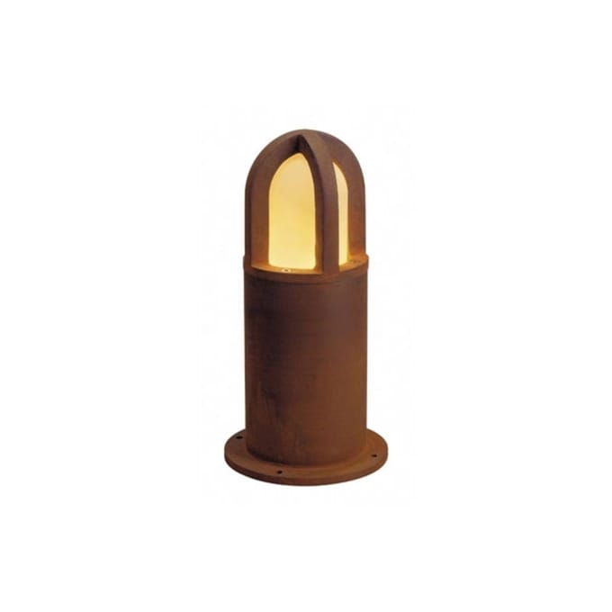 SLV Rusty Cone 40 roestbruine sokkellamp 40 cm