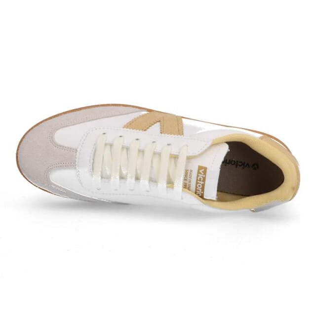 Sportschoenen met leer- en suède-effect Victoria Berlin